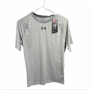 Under Armour Light Gray Men's Short Sleeve Performance Tee